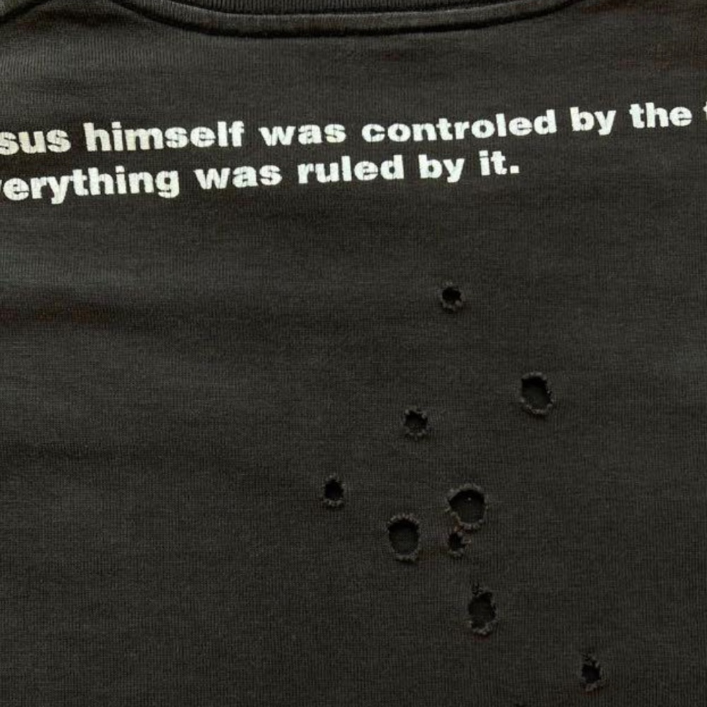 Number nine Jesus shirt rare size 0 - Picture 2 of 5